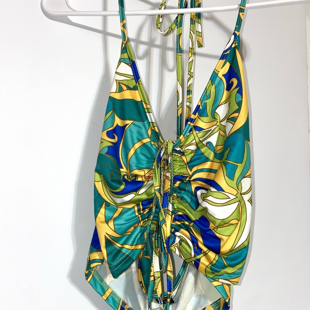Ruched Halter Top NWOT